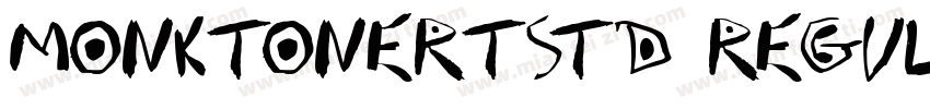 MonktonertStd Regula字体转换